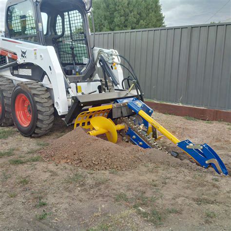 trenching attachment for bobcat